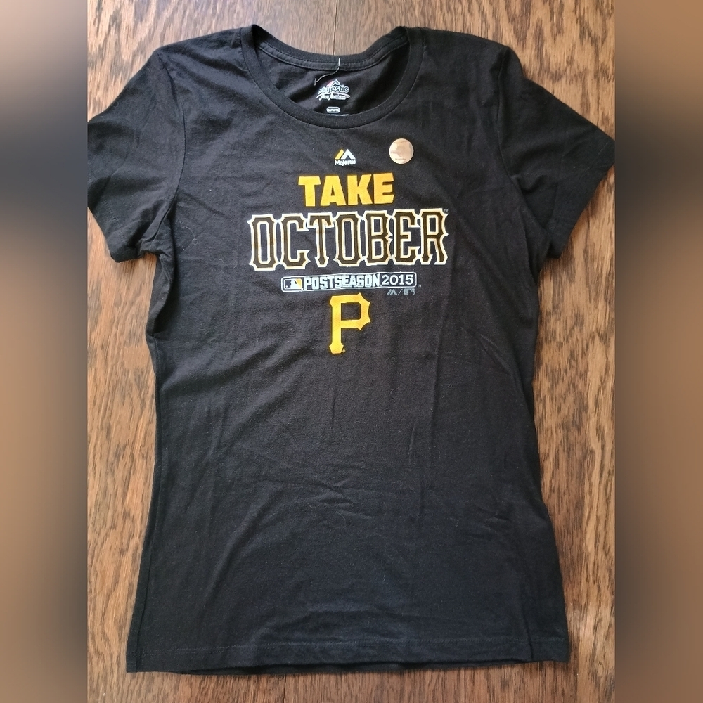 MLB Pittsburgh Pirates post season T-shirt size M NEW